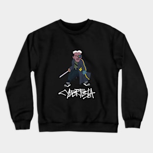 Cyber Tesla Crewneck Sweatshirt